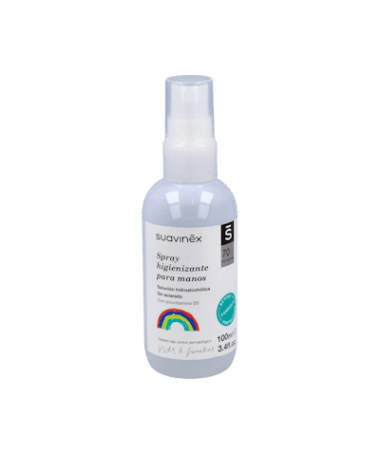 HIGIENIZANTE MANOS SPRAY SUAVINEX 100 ML – foto del producto cada higienizante manos