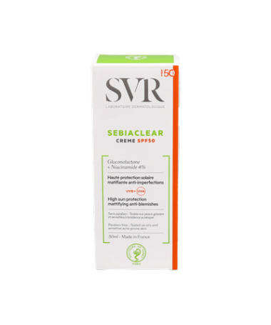 SEBIACLEAR CR SPF50 ANTIIMPERFECCIO 40ML – foto del producto cada sebiaclear spf50