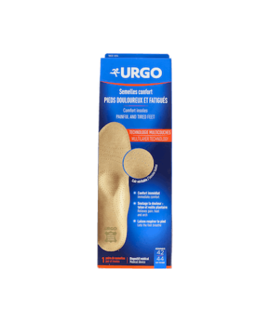 URGO PLANTILLAS CONFORT TALLA 42/44 – foto del producto cada urgo plantillas
