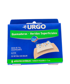 URGO QUEMADURA HIDROCOLOIDE 5X7 6 UD – foto del producto cada urgo quemadura