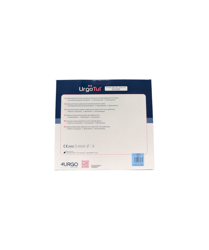 URGOTUL FOAM BORDER SACRUM 20X20 – foto del producto cada urgotul foam