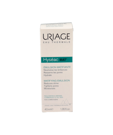 URIAGE HYSEAC EMULSION MATIFICANTE 40 ML – foto del producto cada uriage hyseac