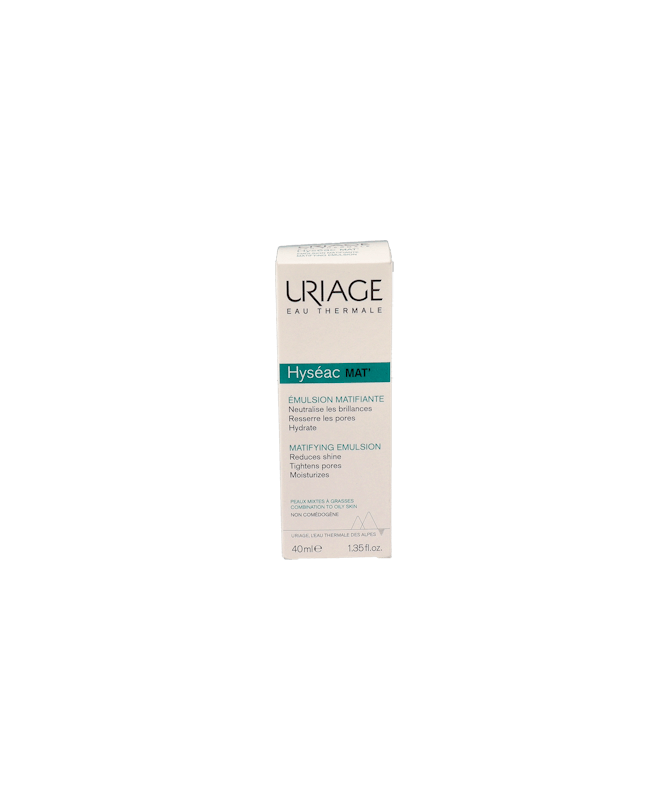URIAGE HYSEAC EMULSION MATIFICANTE 40 ML – foto del producto cada uriage hyseac