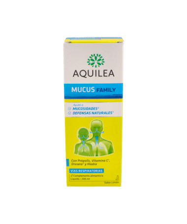AQUILEA MUCUS JBE 200 ML – foto del producto extracto fructosa drosera