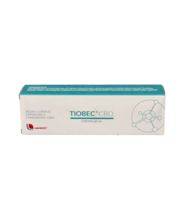 TIOBEC CBD CREMA 60ML – foto del producto cada tiobec cbd
