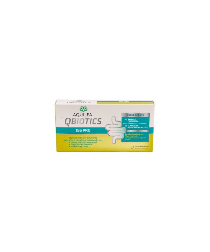 AQUILEA QBIOTICS IBS 30 COMPRIMIDOS – foto del producto cada aquilea qbiotics