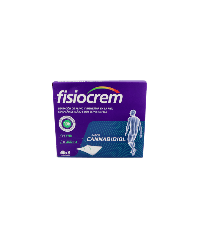 FISIOCREM PATCH CANNABIDIOL 10 PARCHES – foto del producto fisiocrem patch cannabidiol