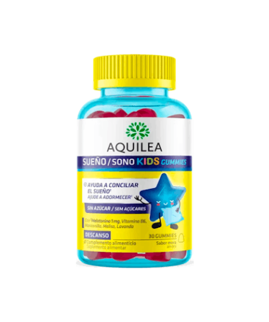 AQUILEA SUEÑO KIDS 30 GUMMIES MORA – foto del producto cada aquilea sueño