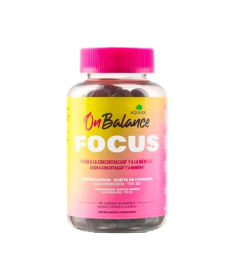 ONBALANCE FOCUS 60 GUMMIES CEREZA – foto del producto cada onbalance focus