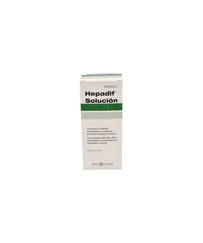 HEPADIF SOLUCION 150 ML – foto del producto vitamina carnitina colina