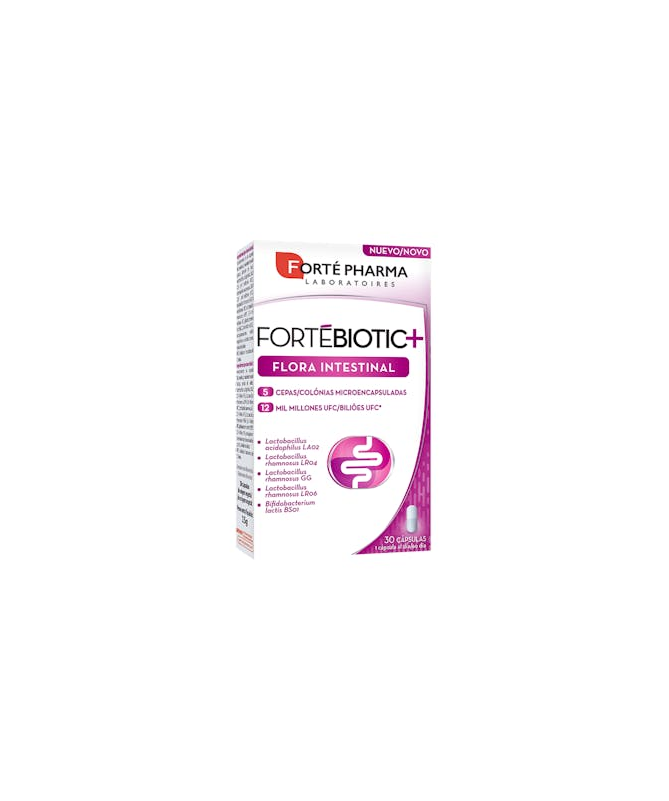 FORTEBIOTIC INTESTINAL 30 CAPS – foto del producto cada fortebiotic intestinal FORTEBIOTIC INTESTINAL 30 CAPS – foto del producto cada fortebiotic intestinal