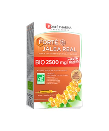 FORTE JALEA REAL BIO 2500 MG 20 AMP – foto del producto cada forte jalea