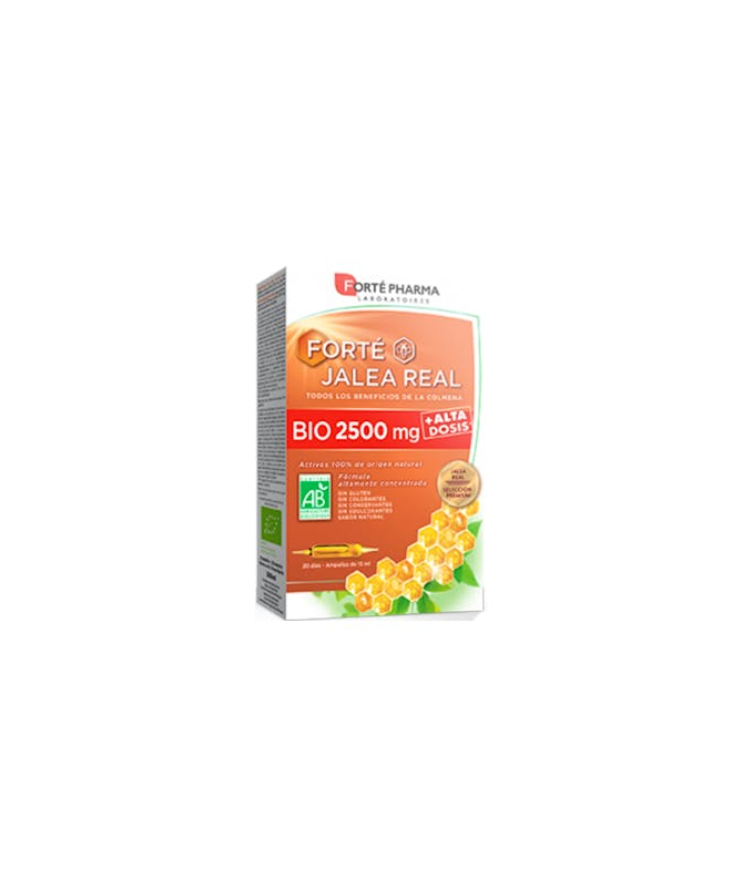 FORTE JALEA REAL BIO 2500 MG 20 AMP – foto del producto cada forte jalea