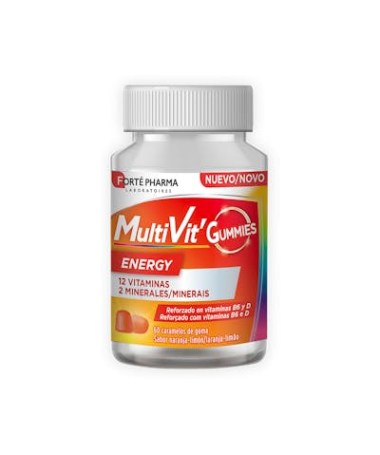 MULTIVIT GUMMIES 60 CARAMELOS – foto del producto cada multivit gummies