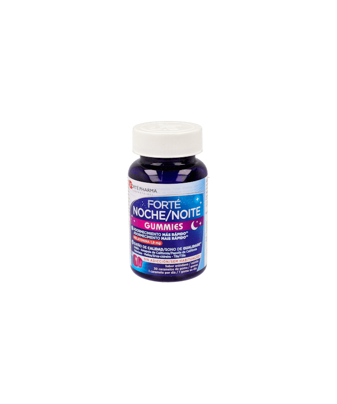 FORTE NOCHE GUMMIES 30 CARAMELOS – foto del producto cada forte noche