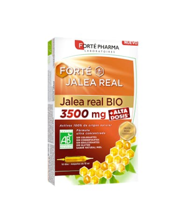 FORTE JALEA REAL BIO 3500 MG 10 AMP 15ML – foto del producto cada forte jalea