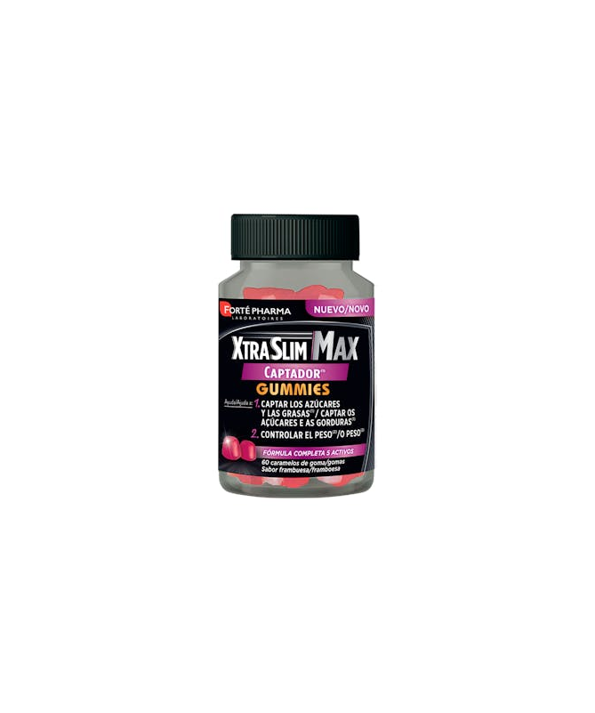 XTRASLIM MAX CAPTADOR GUMM 60U – foto del producto cada xtraslim max