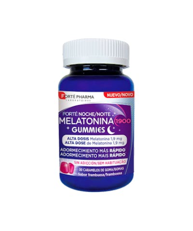 FORTE NOCHE MELATONINA 30 GUMMIES FRAMB – foto del producto cada forte noche