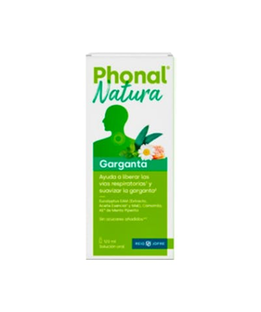 PHONAL NATURA GARGANTA 120 ML – foto del producto cada phonal natura