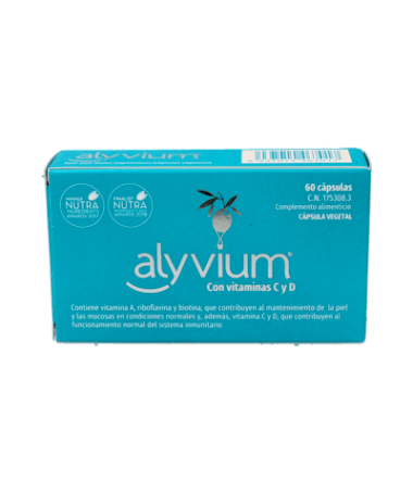 ALYVIUM 60 CAPSULAS – foto del producto vitamina biotina cápsula