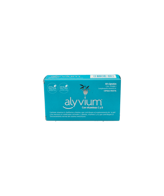 ALYVIUM 60 CAPSULAS – foto del producto vitamina biotina cápsula