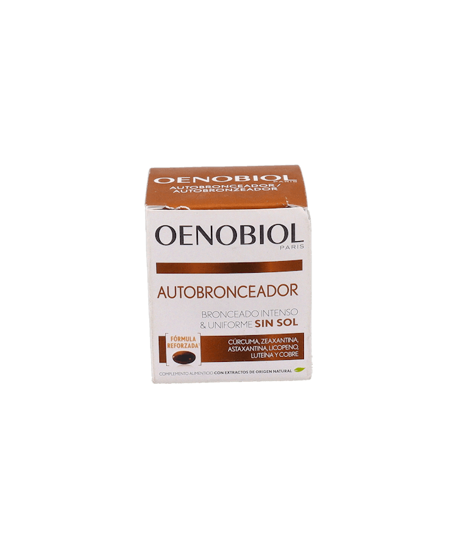 OENOBIOL AUTOBRONCEADOR 30 CAPS – foto del producto extracto agente recubrimiento