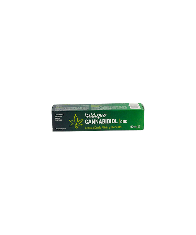 VALDISPRO CANNABIDIOL CREMA 60 ML – foto del producto cada valdispro cannabidiol