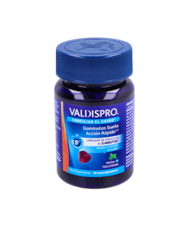 VALDISPRO 30 GOMINOLAS SUEÑO ACCION RAPI – foto del producto cada valdispro gominolas