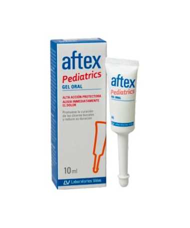 AFTEX PEDIATRICS GEL ORAL 10 ML – foto del producto cada aftex pediatrics