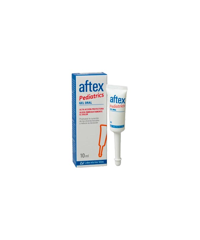 AFTEX PEDIATRICS GEL ORAL 10 ML – foto del producto cada aftex pediatrics