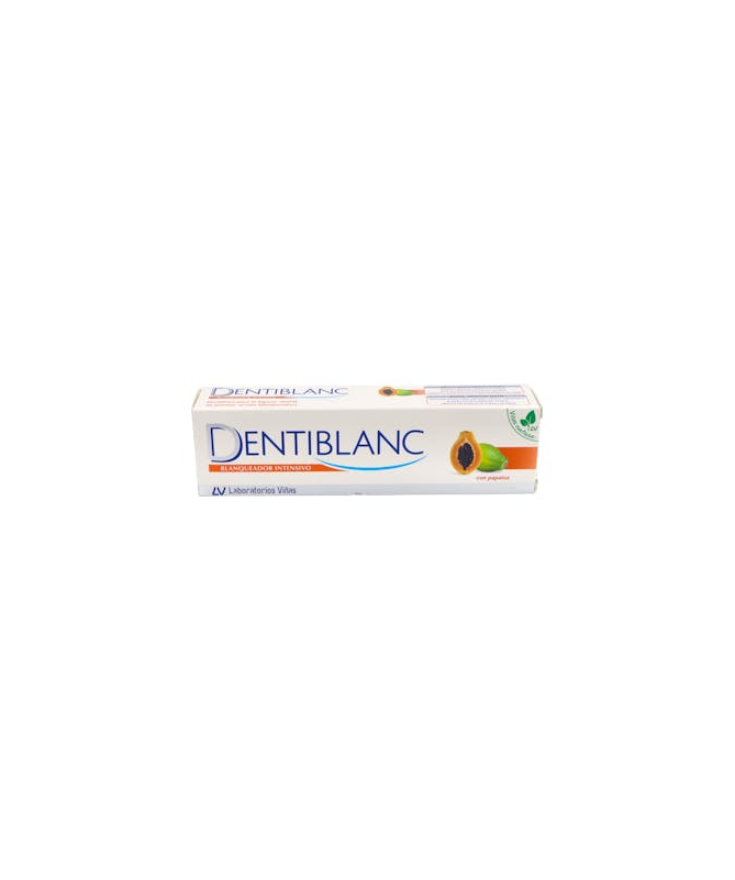 DENTIBLANC PASTA BLANQUEADORA 100 ML – foto del producto cada dentiblanc pasta DENTIBLANC PASTA BLANQUEADORA 100 ML – foto del producto cada dentiblanc pasta
