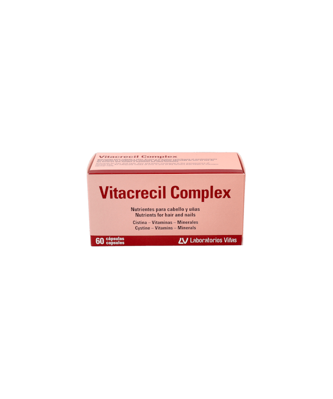 VITACRECIL COMPLEX 60 CAPS. – foto del producto zinc biotina cistina VITACRECIL COMPLEX 60 CAPS. – foto del producto zinc biotina cistina