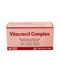 VITACRECIL COMPLEX 60 CAPS. – foto del producto zinc biotina cistina