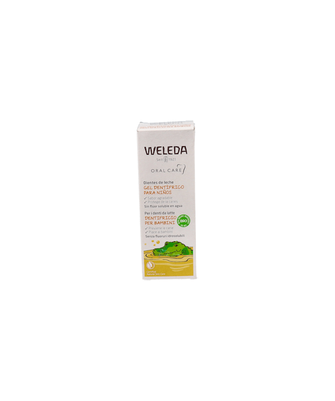 WELEDA GEL DENTIFRICO PARA NIÑOS 50 ML – foto del producto cada weleda gel