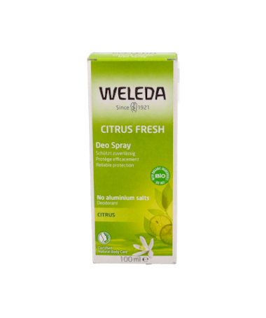 WELEDA DESODORANTE CITRUS S/ALUMINIO 100 – foto del producto cada weleda desodorante