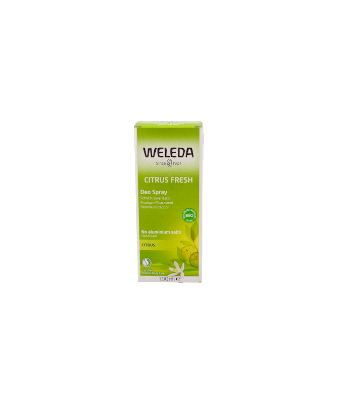 WELEDA DESODORANTE CITRUS S/ALUMINIO 100 – foto del producto cada weleda desodorante