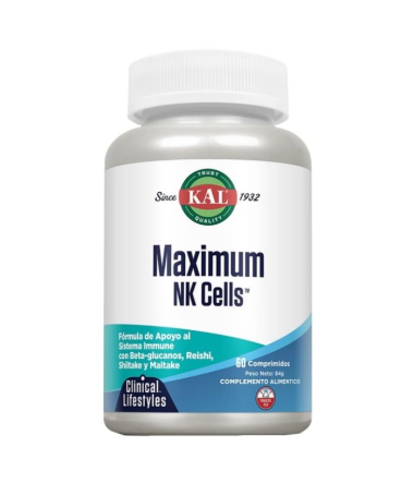 MAXIMUM NK CELLS 60CAP – foto del producto aloe micelio hongo