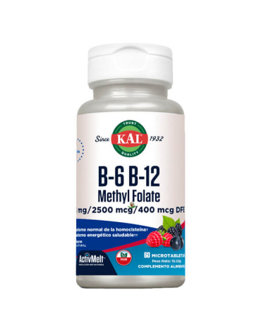 B6 B12 METHYL FOLATE 60 COMP SUBLINGUALES – foto del producto tienes contacta nuestro