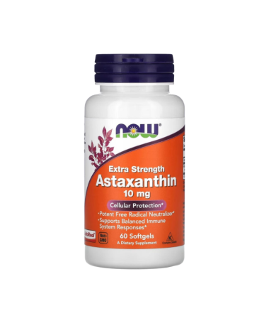 ASTAXANTHIN 10MG 60CAP – foto del producto cápsula astaxanthin 10mg