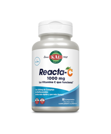 REACTA C 1000MG 60COMP KAL – foto del producto reacta vitamina ascorbato