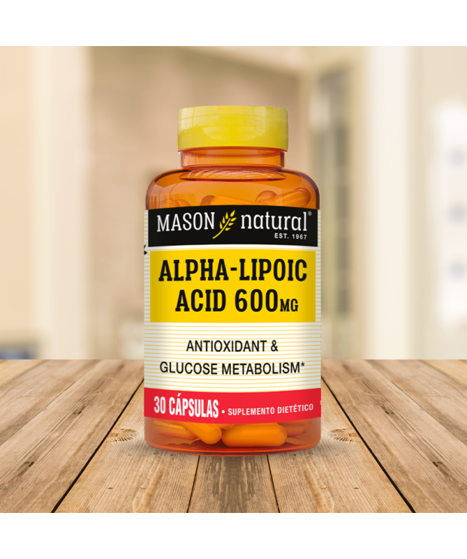 ACIDO ALFA LIPOICO 60MG 30VEGICAPS – foto del producto alfa lipoico cápsula