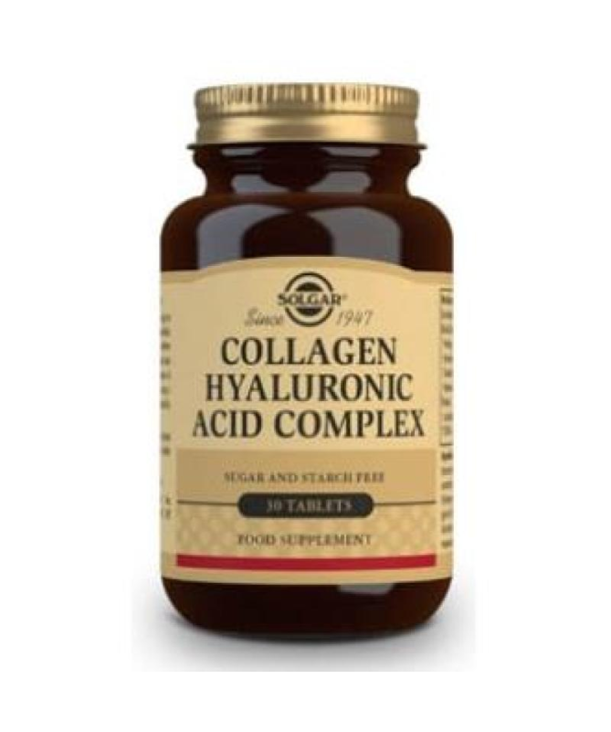 COLAGEN ACIDO HIALURONICO COMPLEX 120MG 30COMP – foto del producto colágeno celulosa vegetal COLAGEN ACIDO HIALURONICO COMPLEX 120MG 30COMP – foto del producto colágeno celulosa vegetal