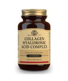 COLAGEN ACIDO HIALURONICO COMPLEX 120MG 30COMP – foto del producto colágeno celulosa vegetal