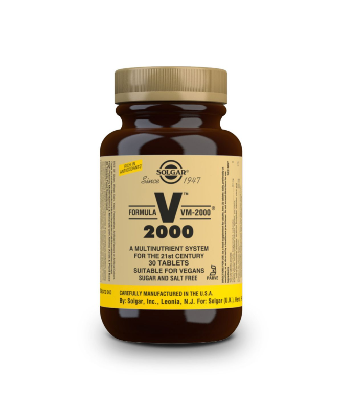 FORMULA VM 2000 30COMP – foto del producto vitamina 100 bisglicinato