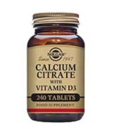 CITRATO DE CALCIO CON VITAMINA D 240COMP – foto del producto citrato calcio vitamina