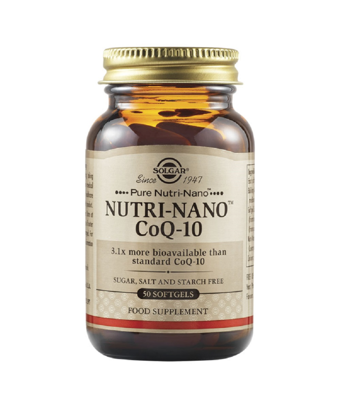 NUTRI NANO COENZIMA Q10 3 1X 50CAP – foto del producto nutri nano coenzima
