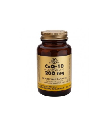 COENZIMA Q10 200MG 30VEGICAPS – foto del producto coenzima cápsula vegetal