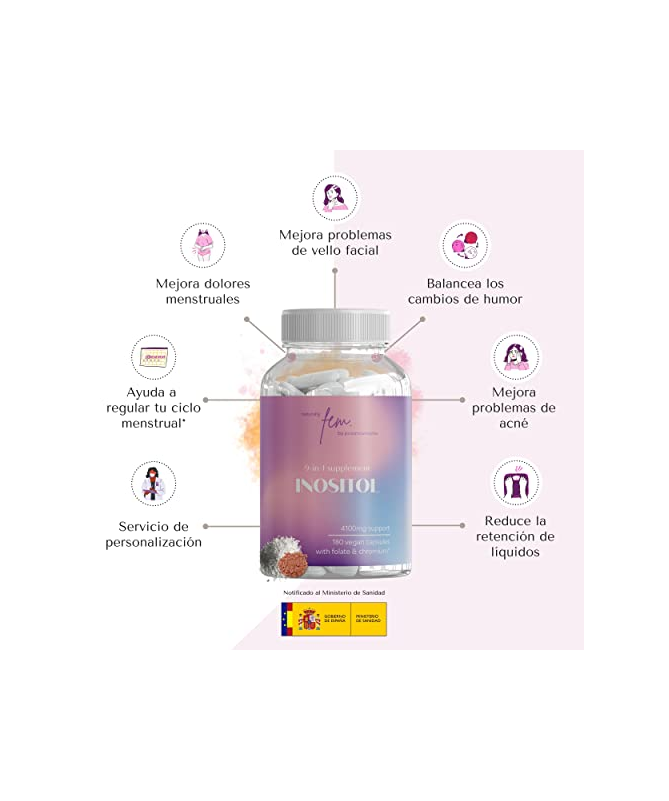 INOSITOL 500MG 50CAP – foto del producto vegetal inositol cápsula INOSITOL 500MG 50CAP – foto del producto vegetal inositol cápsula