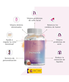 INOSITOL 500MG 50CAP – foto del producto vegetal inositol cápsula