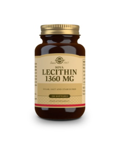 LECITINA DE SOJA 1360MG 100PERLAS – foto del producto lecitina soja cápsula
